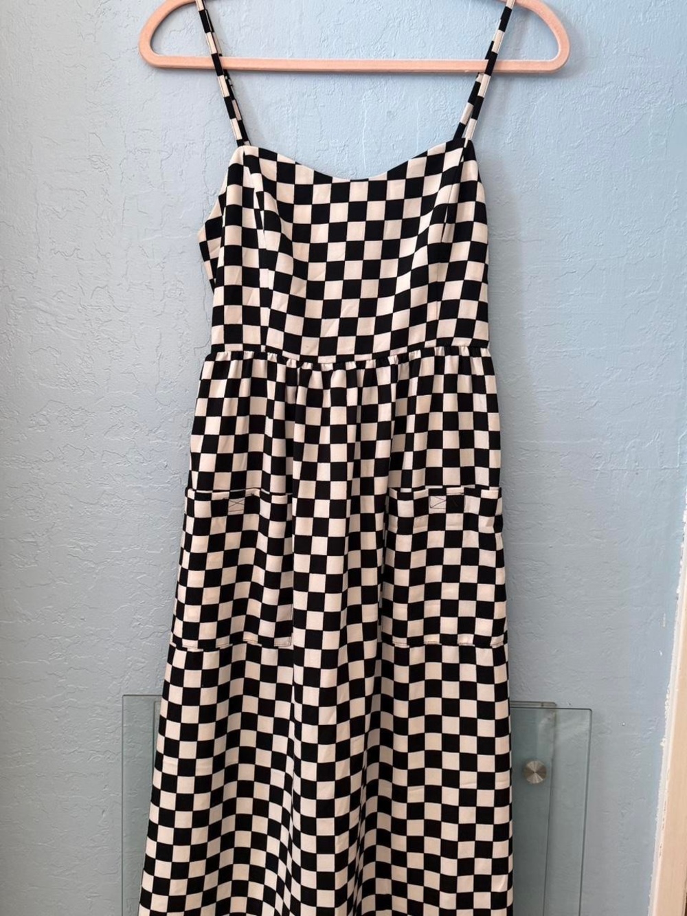Disturbia | Checkered Midi Dress